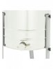 4-frame diagonal electric honey extractor 230V, Ø500, Wielkopolska, Langstroth, with a stainless valve - MINIMA
